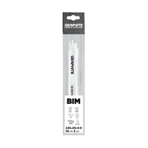 GRAPHITE ORRFŰRÉSZLAP 225*20*0,9 14TPI