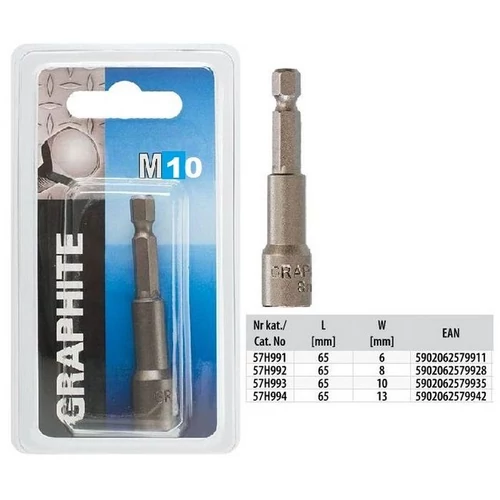 GRAPHIT BITSZÁR M10 1/4" MM