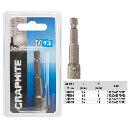 GRAPHIT BITSZÁR M13 1/4" 65 MM